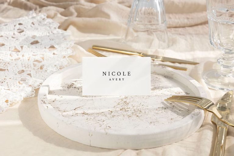 Top 5 curated wedding invitation suites for 2026 on a sophisticated grey background